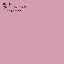 #D49CB1 - Careys Pink Color Image