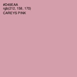 #D49EAA - Careys Pink Color Image