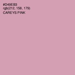 #D49EB3 - Careys Pink Color Image