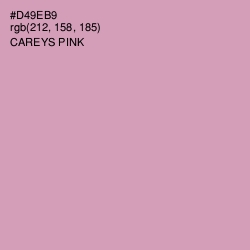 #D49EB9 - Careys Pink Color Image