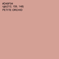 #D49F94 - Petite Orchid Color Image