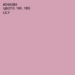 #D4A0B4 - Lily Color Image