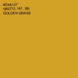 #D4A127 - Golden Grass Color Image