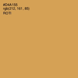 #D4A155 - Roti Color Image