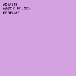 #D4A1E1 - Perfume Color Image