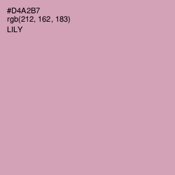 #D4A2B7 - Lily Color Image