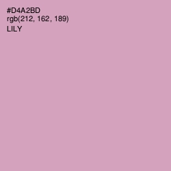 #D4A2BD - Lily Color Image