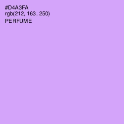 #D4A3FA - Perfume Color Image