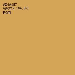 #D4A457 - Roti Color Image
