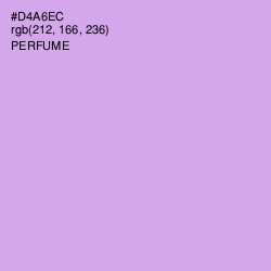 #D4A6EC - Perfume Color Image