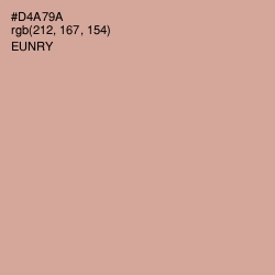 #D4A79A - Eunry Color Image