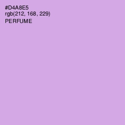 #D4A8E5 - Perfume Color Image