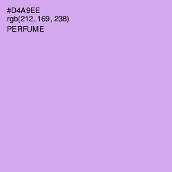 #D4A9EE - Perfume Color Image