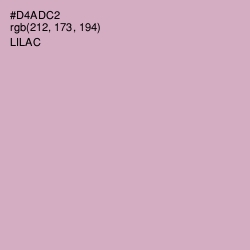 #D4ADC2 - Lilac Color Image