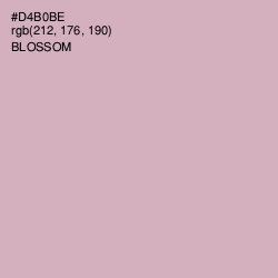 #D4B0BE - Blossom Color Image