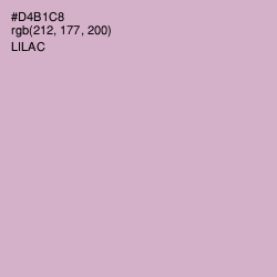 #D4B1C8 - Lilac Color Image