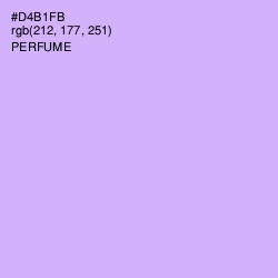 #D4B1FB - Perfume Color Image