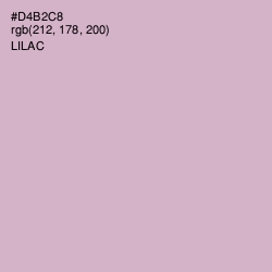 #D4B2C8 - Lilac Color Image