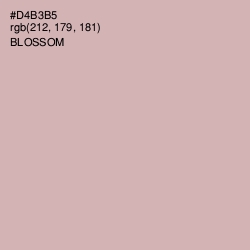 #D4B3B5 - Blossom Color Image