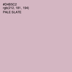 #D4B5C2 - Pale Slate Color Image