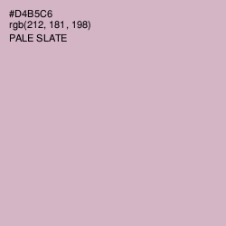 #D4B5C6 - Pale Slate Color Image