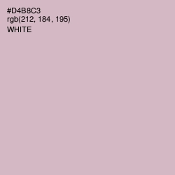 #D4B8C3 - Pale Slate Color Image