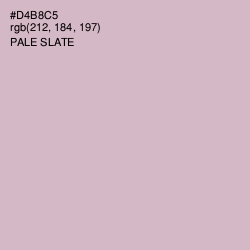 #D4B8C5 - Pale Slate Color Image