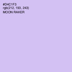 #D4C1F3 - Moon Raker Color Image