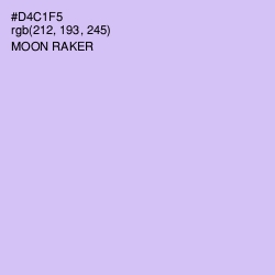 #D4C1F5 - Moon Raker Color Image