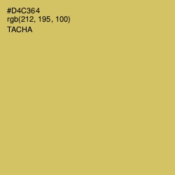 #D4C364 - Tacha Color Image