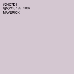 #D4C7D1 - Maverick Color Image