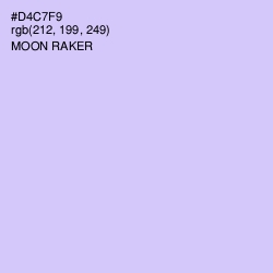 #D4C7F9 - Moon Raker Color Image