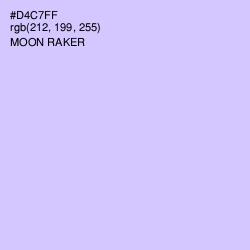 #D4C7FF - Moon Raker Color Image