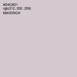 #D4C8D1 - Maverick Color Image