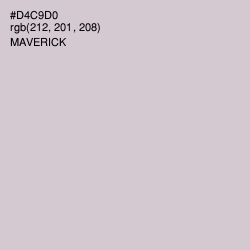 #D4C9D0 - Maverick Color Image