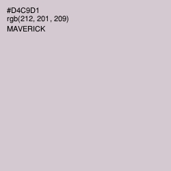 #D4C9D1 - Maverick Color Image
