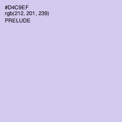 #D4C9EF - Prelude Color Image