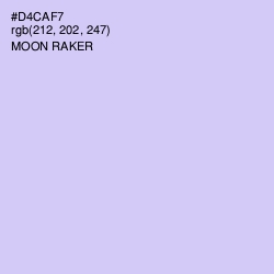 #D4CAF7 - Moon Raker Color Image