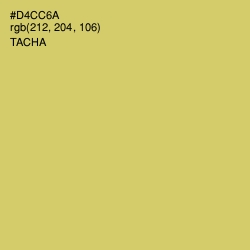 #D4CC6A - Tacha Color Image