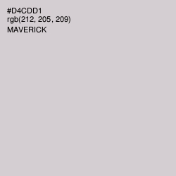 #D4CDD1 - Maverick Color Image