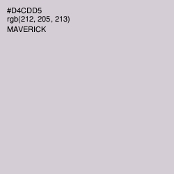 #D4CDD5 - Maverick Color Image