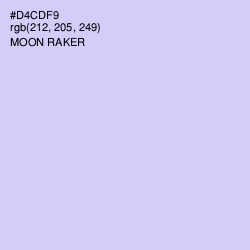 #D4CDF9 - Moon Raker Color Image