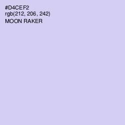 #D4CEF2 - Moon Raker Color Image