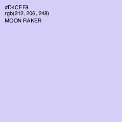 #D4CEF8 - Moon Raker Color Image