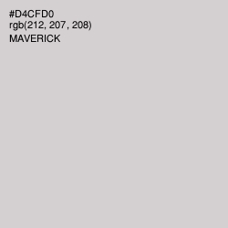 #D4CFD0 - Maverick Color Image