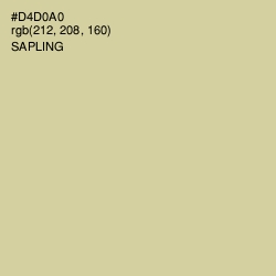 #D4D0A0 - Sapling Color Image