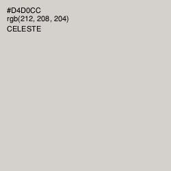 #D4D0CC - Celeste Color Image