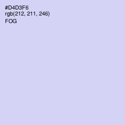 #D4D3F6 - Fog Color Image
