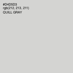 #D4D5D3 - Quill Gray Color Image