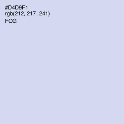 #D4D9F1 - Fog Color Image